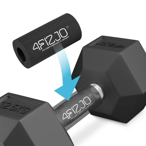 Nakładki silikonowe na gryf czarne