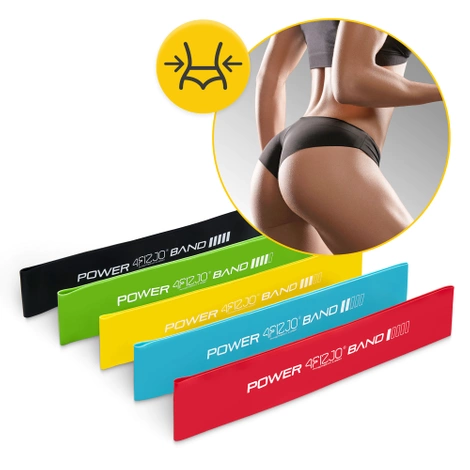 Zestaw 5 gum do ćwiczeń MINI POWER BAND