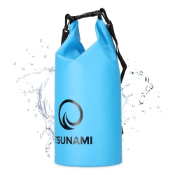 Worek wodoodporny 10 litrów TSUNAMI niebieski