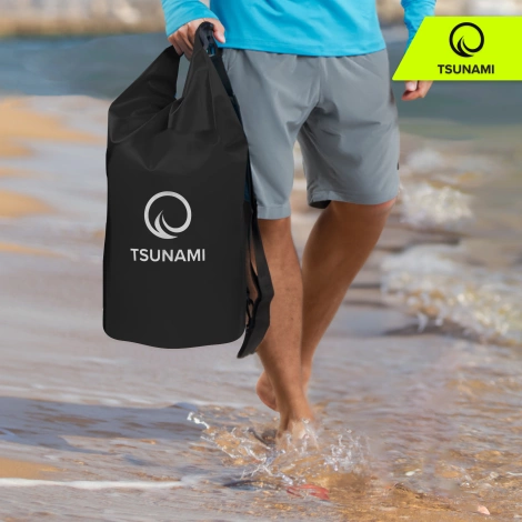 Worek wodoodporny 20 litrów TSUNAMI czarny