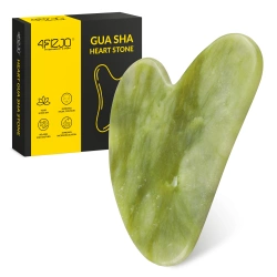 Klasyczny kamień Gua Sha z naturalnego zielonego jadeitu