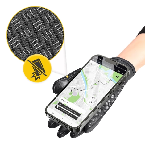 Rękawiczki do biegania termoaktywne XL