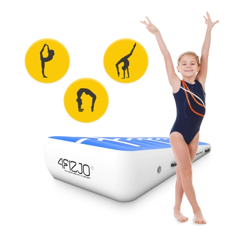 Skos akrobatyczny AIR INCLINE 2 x 1 x 0,4 m + pompka