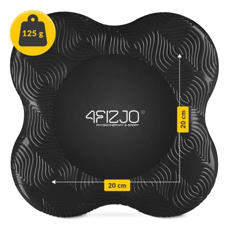 Podkładki pod kolana do jogi czarne