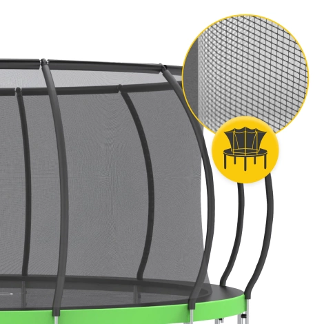 Trampolina ogrodowa dla dzieci PRO 496 cm 16FT