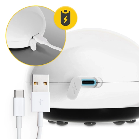 Elektryczna bańka chińska biała