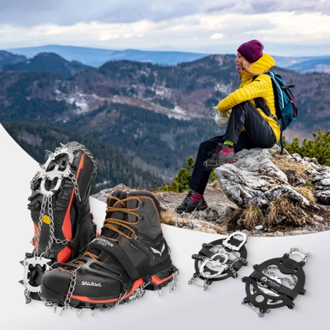 Raczki na buty turystyczne PREMIUM (41-43) L