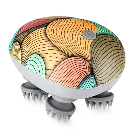 Elektryczny masażer do głowy wodoodporny wielokolorowy