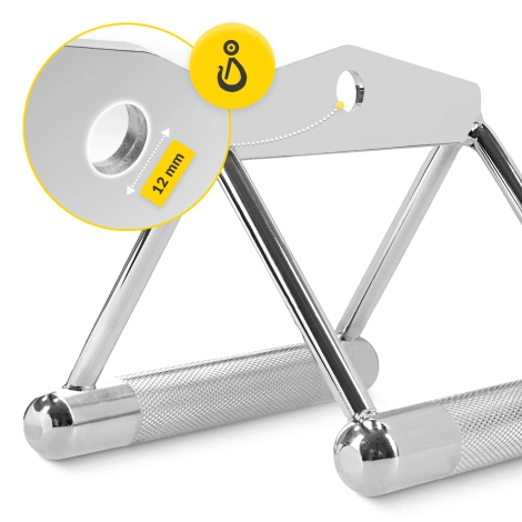 Podwójny uchwyt trójkątny do wyciągu