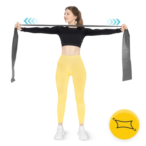 Taśma rehabilitacyjna FLAT BAND 12-15 kg