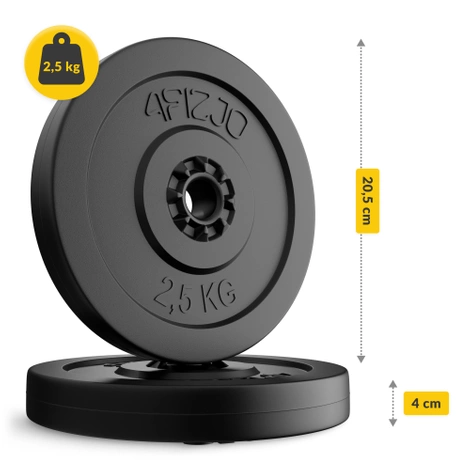 Zestaw obciążeń bitumicznych 4 x 2,5 kg