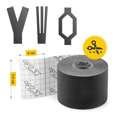 Taśma do kinesiotapingu 7,5 cm x 5 m