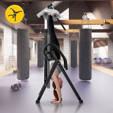 Ławka grawitacyjna inwersyjna szara