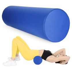 Wałek rehabilitacyjny kształtka do masażu 100 x 30 cm niebieska