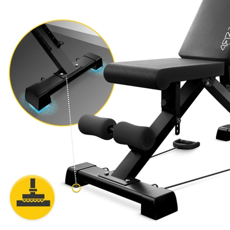 Ławeczka treningowa regulowana do ćwiczeń EVO