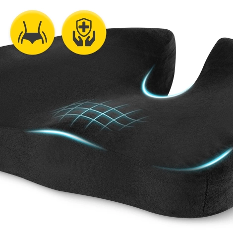 Poduszka ortopedyczna do siedzenia PRO czarna