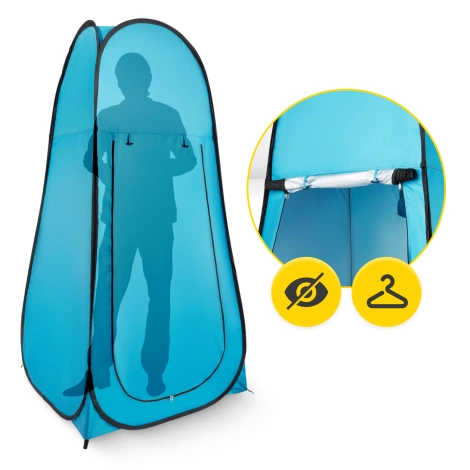 Namiot przebieralnia turystyczna Mountain Goat niebieska