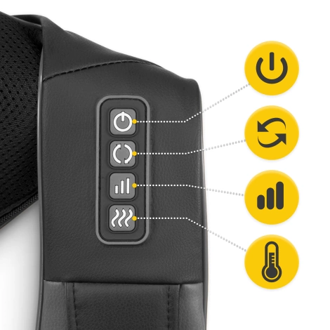 Masażer do karku i szyi SHIATSU PRO+ szary