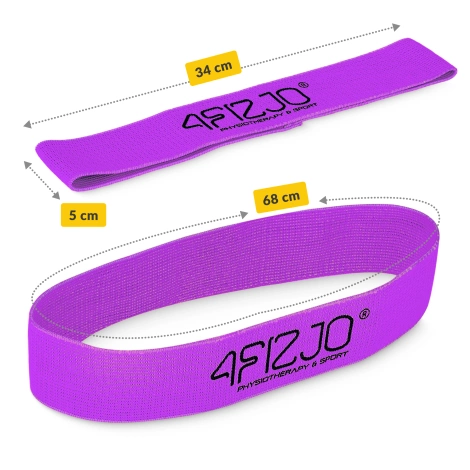 Guma materiałowa do ćwiczeń FLEX BAND 16-22 kg