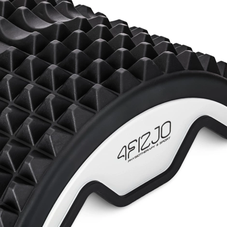 Przyrząd do rozciągania pleców czarno-szary