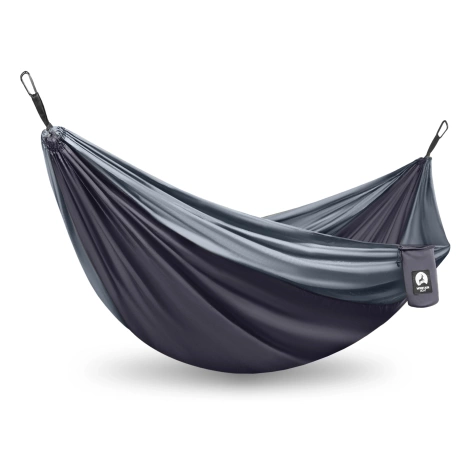 Hamak turystyczny dwuosobowy Mountain Goat szaro-grafitowy