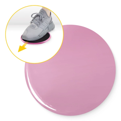 Dyski poślizgowe do ćwiczeń SLIDE 2 szt. różowe