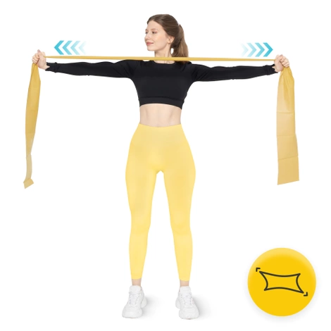 Taśma rehabilitacyjna FLAT BAND 25-35 kg