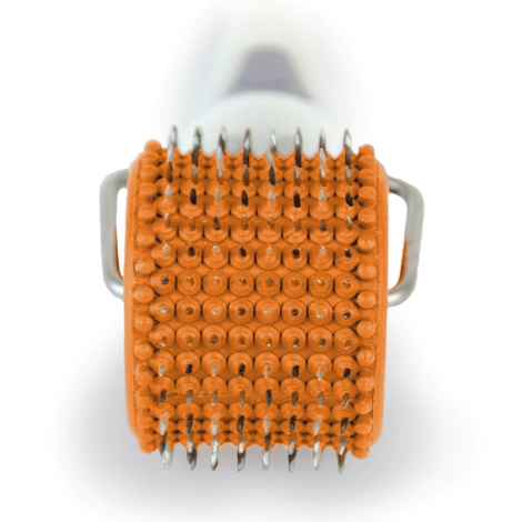 Wałek wieloigłowy do masażu twarzy Lyapko 3,5 bez niklu pomarańczowy