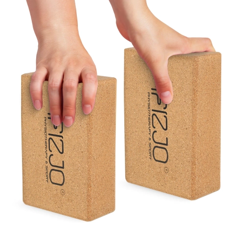 Kostka do jogi korkowa