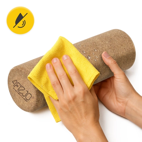 Gładki wałek do masażu korkowy 30 cm