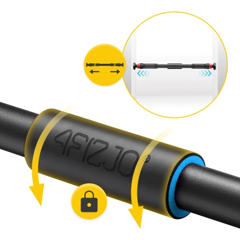 Drążek rozporowy do podciągania niebieski