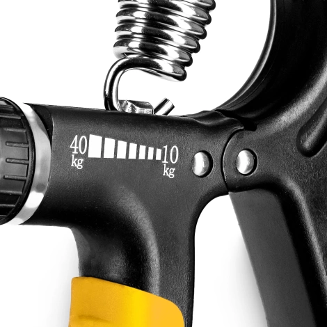 Ściskacz do rąk regulowany żółty