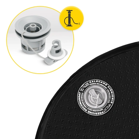 Dmuchana wanna lodowa do morsowania drop-stitch owalna