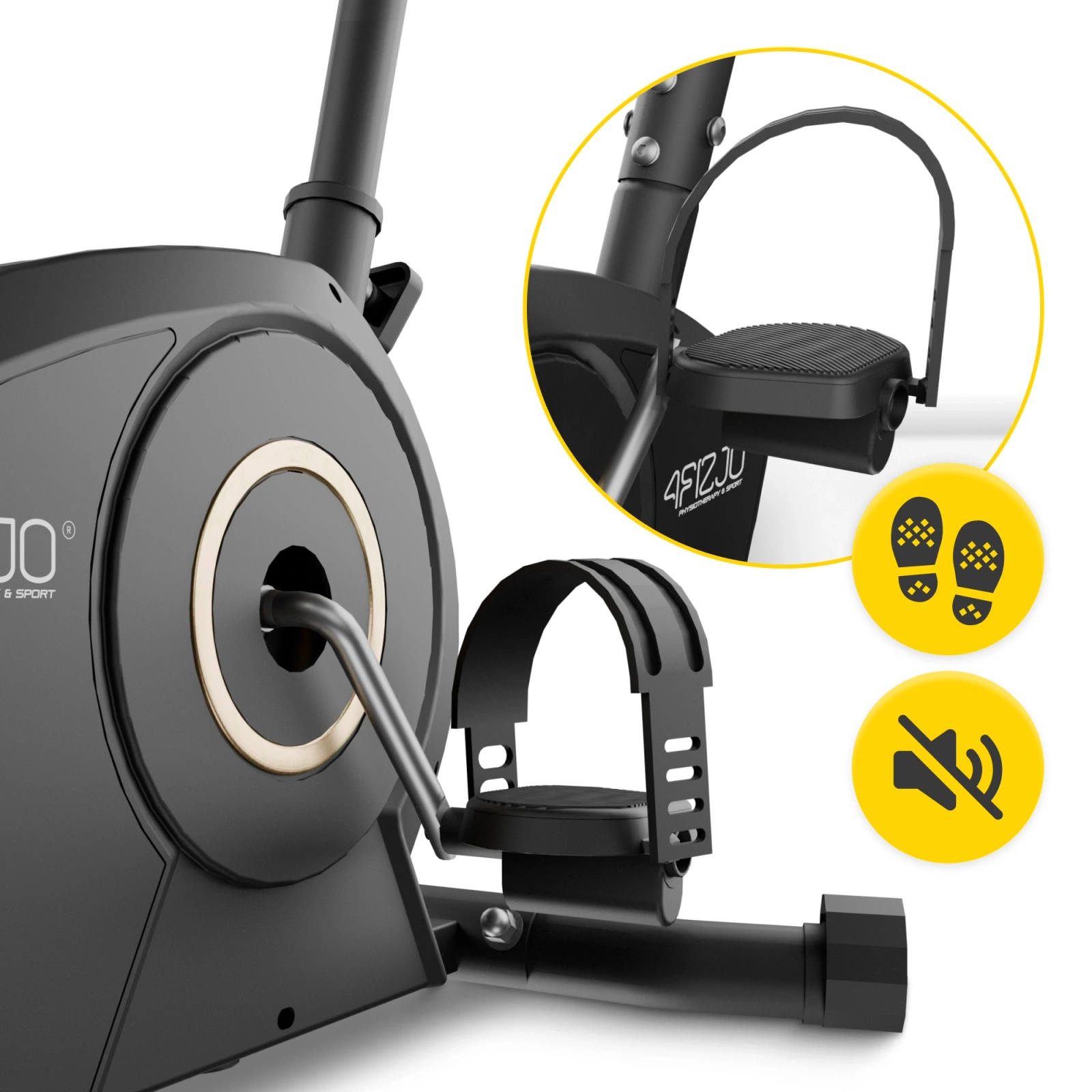 Składany rower stacjonarny magnetyczny MY-FLOW