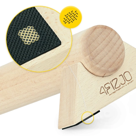 Drewniana belka do treningu równowagi 100 cm