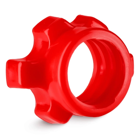 Zaciski plastikowe do gryfu 25 mm 2 szt. - czerwone