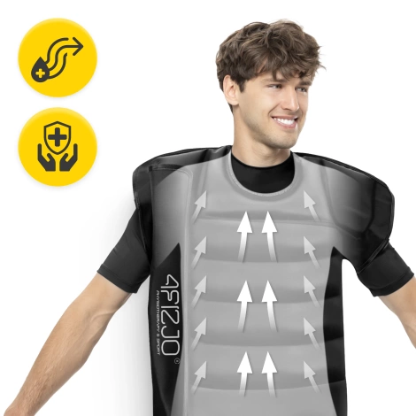 Kamizelka kompresyjna do drenażu limfatycznego C6