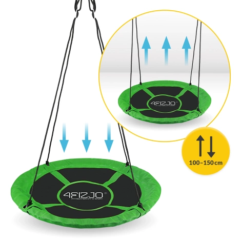 Huśtawka ogrodowa dla dzieci L Bocianie Gniazdo 100 cm