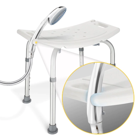 Taboret stołek pod prysznic prostokątny