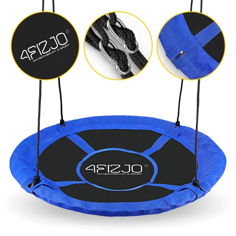 Huśtawka ogrodowa dla dzieci XL Bocianie Gniazdo 110 cm