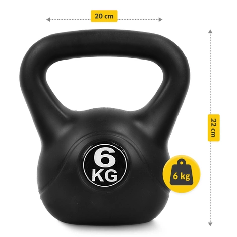Kettlebell odważnik do ćwiczeń 6 kg