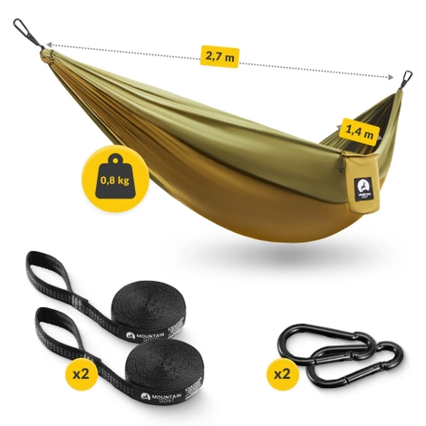 Hamak turystyczny jednoosobowy Mountain Goat