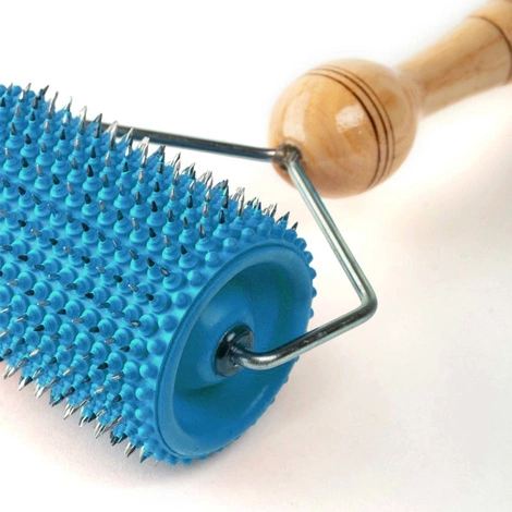 Wałek wieloigłowy do masażu Lyapko 3,5 bez niklu niebieski