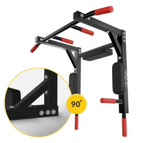 Drążek do podciągania na ścianę 2w1