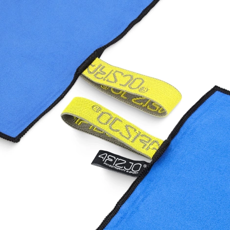 Ręcznik szybkoschnący z mikrofibry 180 x 100 cm niebieski