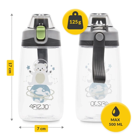Butelka na wodę dla dzieci MIŚ 500 ml