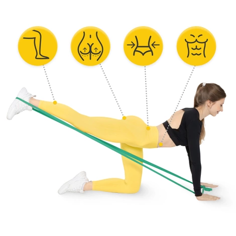 Taśma rehabilitacyjna FLAT BAND 5-8 kg