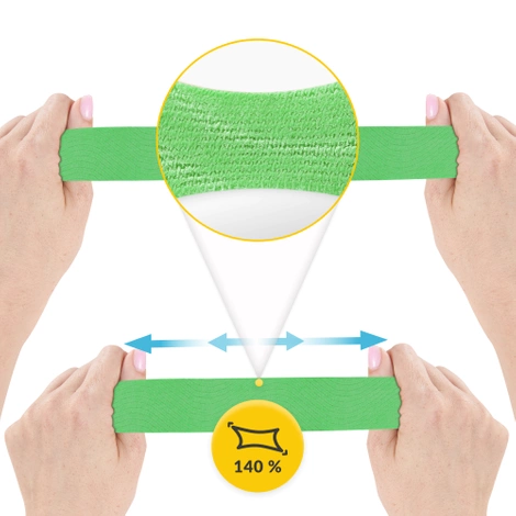 Taśma do kinesiotapingu 5 cm x 5 m