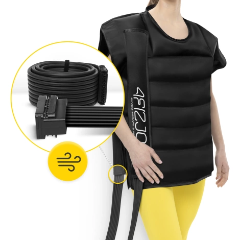 Kamizelka kompresyjna do drenażu limfatycznego C6