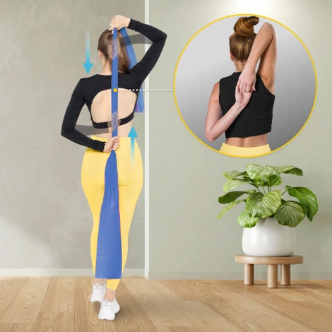 Taśma rehabilitacyjna FLAT BAND 9-11 kg